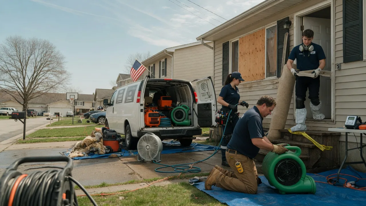 Water Damage Restoration in Cora, WY near me